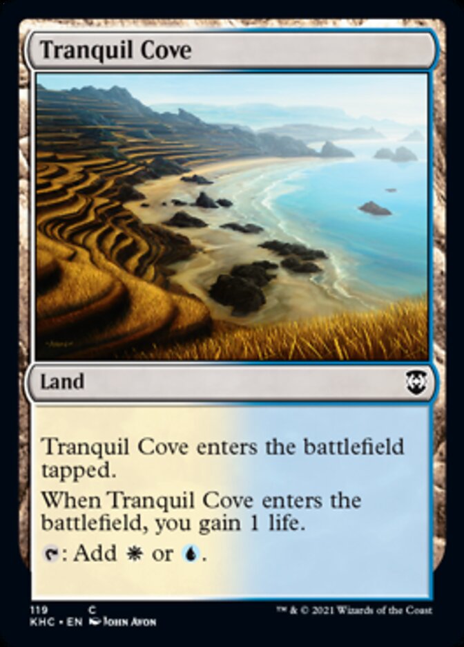 Tranquil Cove [Kaldheim Commander] | Card Citadel