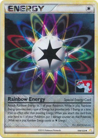 Rainbow Energy (104/123) (League Promo) [HeartGold & SoulSilver: Base Set] | Card Citadel