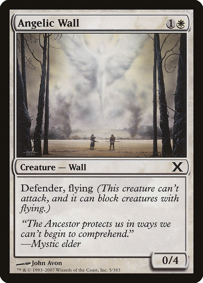 Angelic Wall [Tenth Edition] | Card Citadel