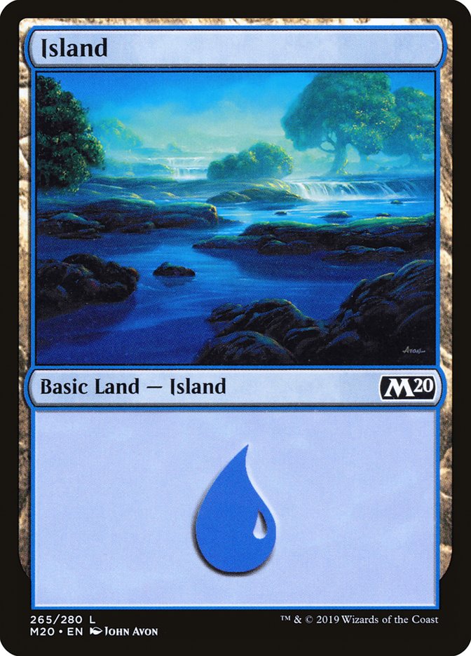 Island (#265) [Core Set 2020] | Card Citadel