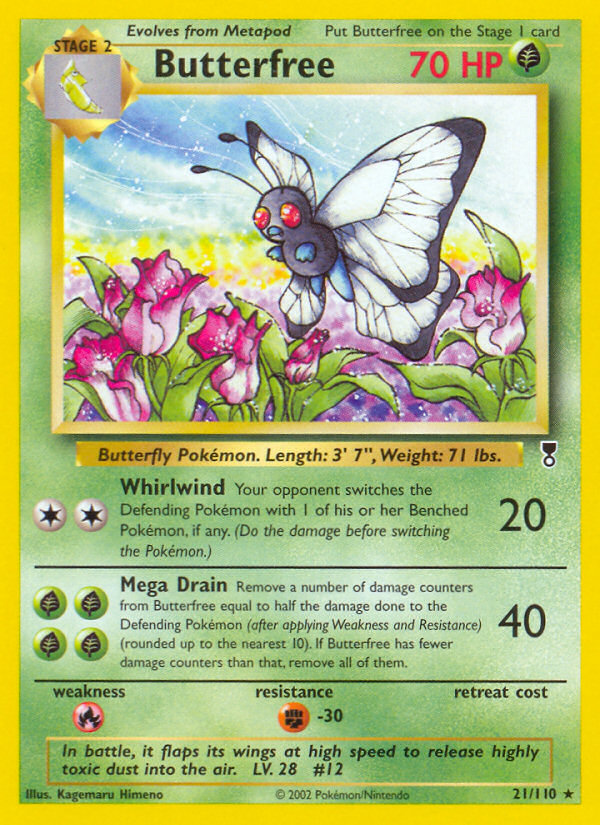 Butterfree (21/110) [Legendary Collection] | Card Citadel