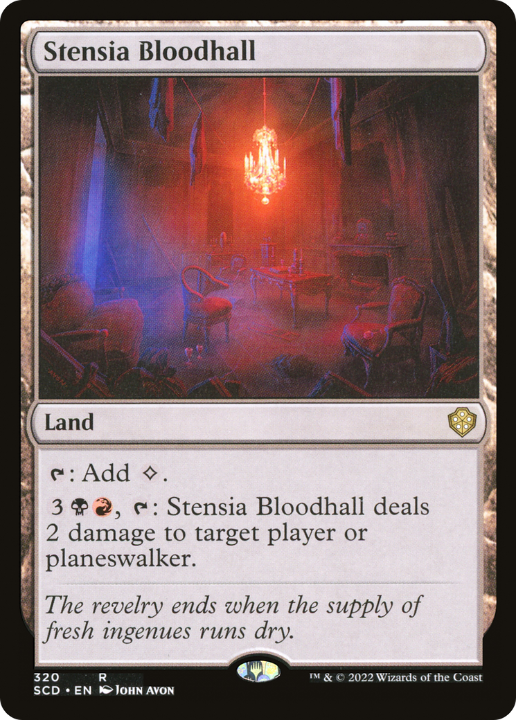 Stensia Bloodhall [Starter Commander Decks] | Card Citadel