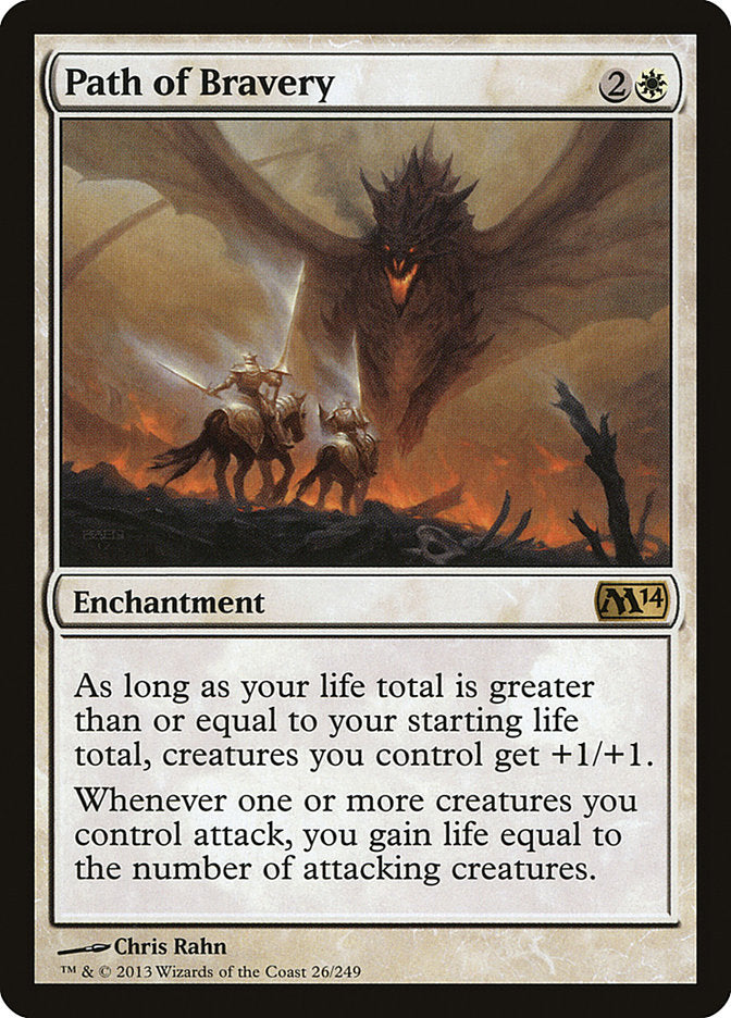 Path of Bravery [Magic 2014] | Card Citadel