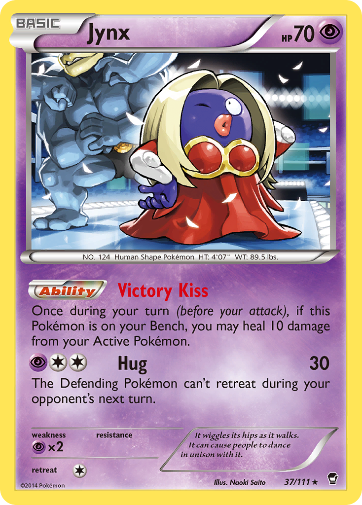 Jynx (37/111) [XY: Furious Fists] | Card Citadel