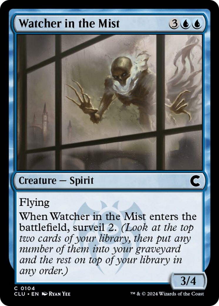 Watcher in the Mist [Ravnica: Clue Edition] | Card Citadel