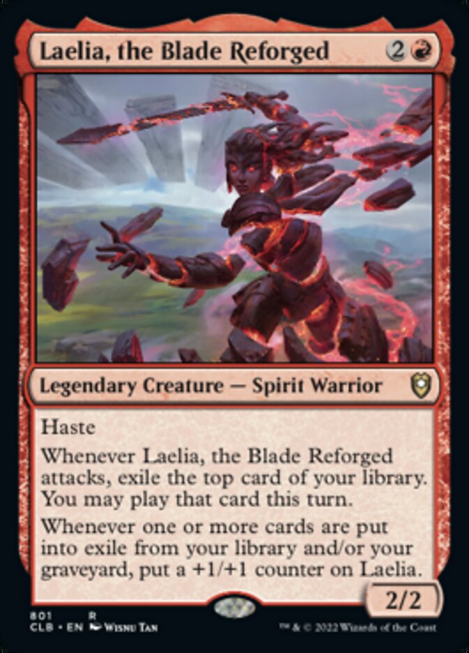 Laelia, the Blade Reforged [Commander Legends: Battle for Baldur's Gate] | Card Citadel