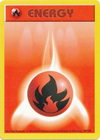 Fire Energy (98/102) [Base Set Shadowless Unlimited] | Card Citadel