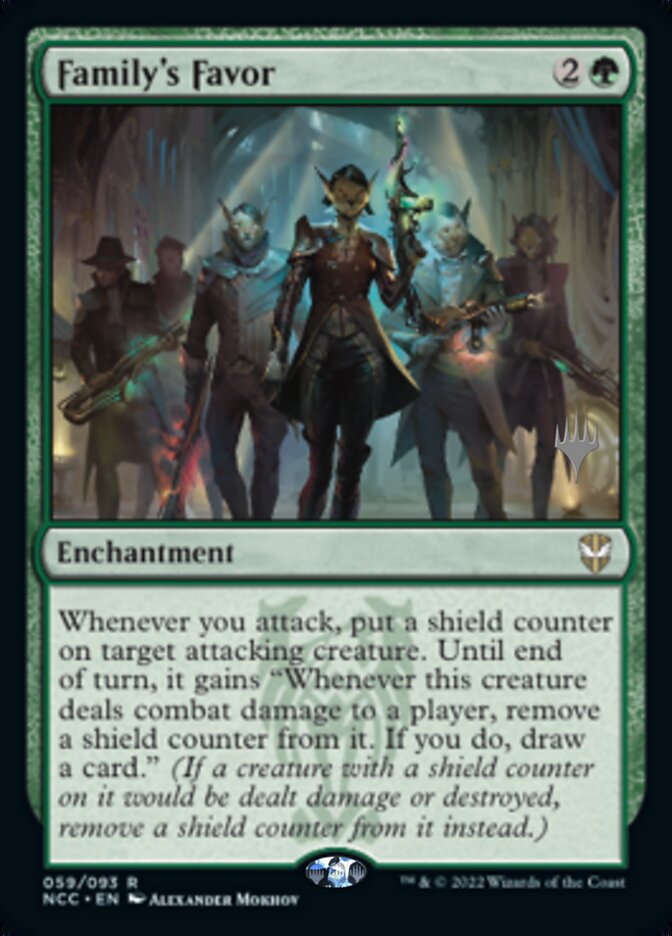 Family's Favor (Promo Pack) [Streets of New Capenna Commander Promos] | Card Citadel