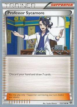 Professor Sycamore (122/146) (Plasma Power - Haruto Kobayashi) [World Championships 2014] | Card Citadel