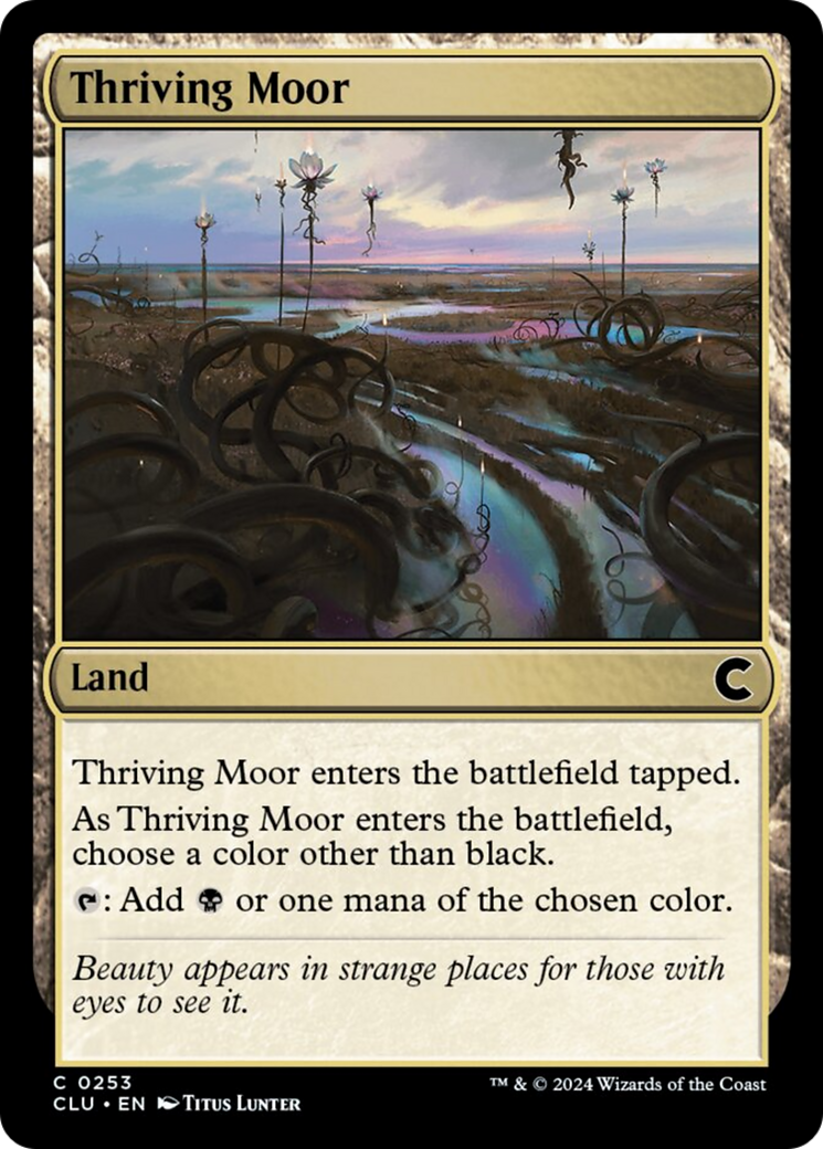 Thriving Moor [Ravnica: Clue Edition] | Card Citadel
