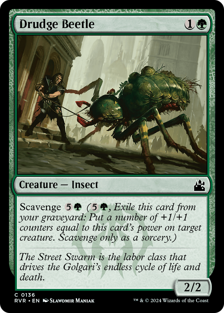 Drudge Beetle [Ravnica Remastered] | Card Citadel