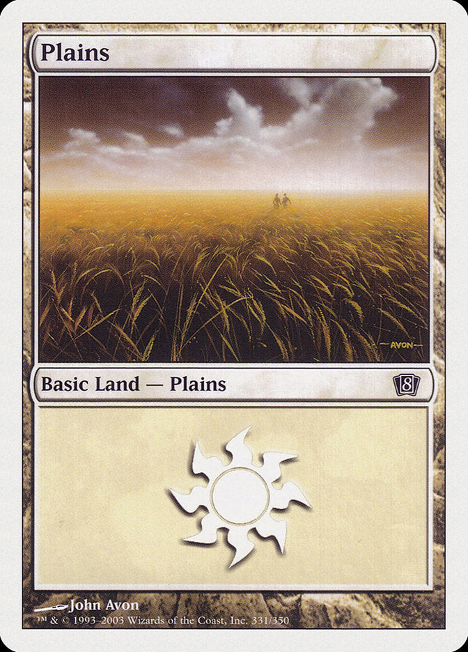 Plains [Eighth Edition] | Card Citadel