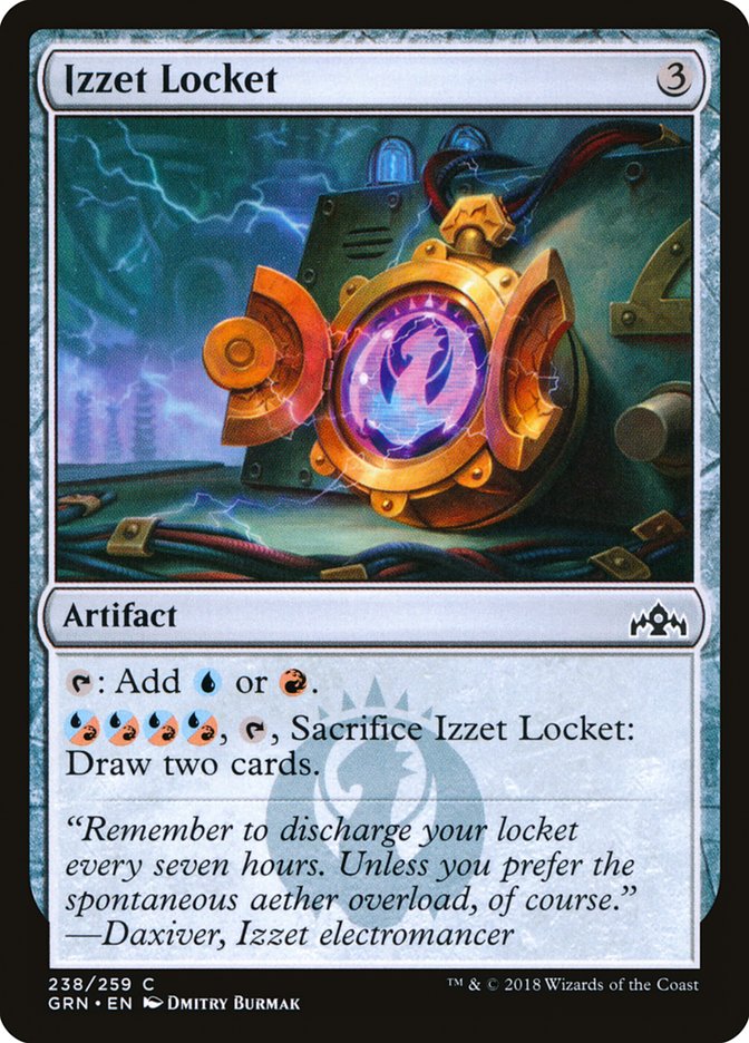 Izzet Locket [Guilds of Ravnica] | Card Citadel