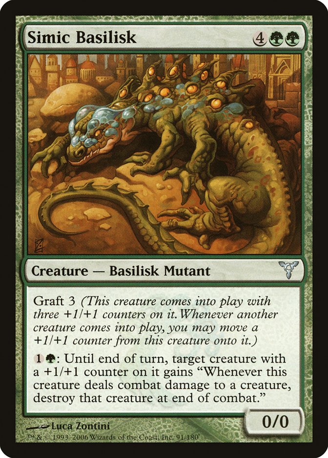 Simic Basilisk [Dissension] | Card Citadel