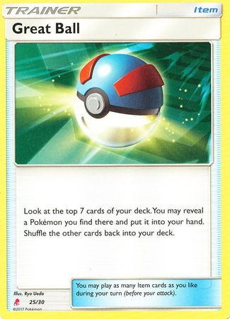 Great Ball (25/30) [Sun & Moon: Trainer Kit - Lycanroc] | Card Citadel
