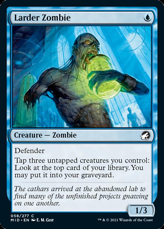 Larder Zombie [Innistrad: Midnight Hunt] | Card Citadel