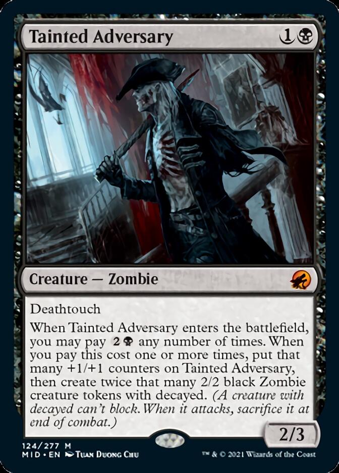 Tainted Adversary [Innistrad: Midnight Hunt] | Card Citadel