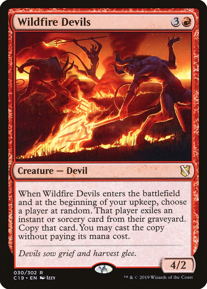 Wildfire Devils [Commander 2019] | Card Citadel