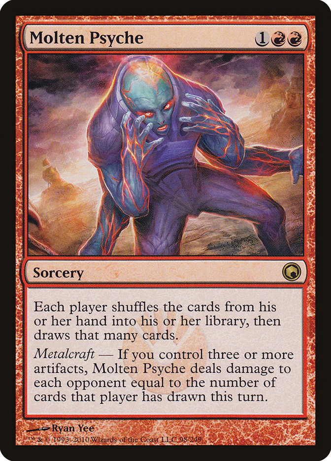 Molten Psyche [Scars of Mirrodin] | Card Citadel