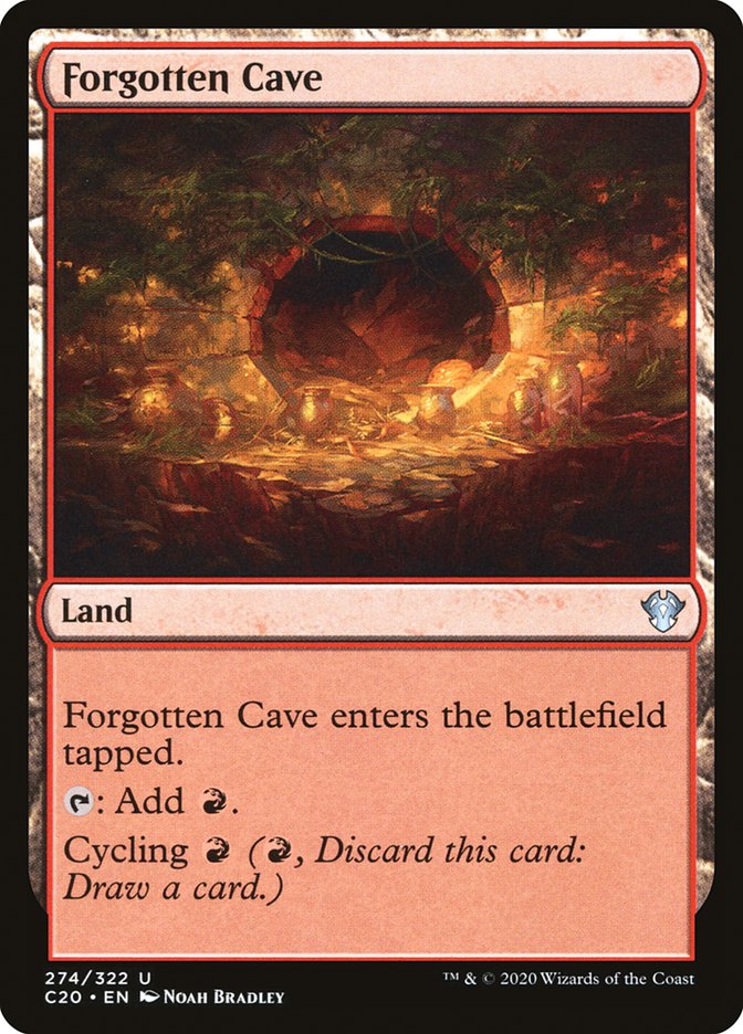 Forgotten Cave [Commander 2020] | Card Citadel