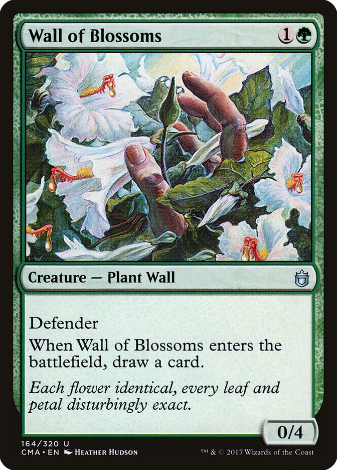 Wall of Blossoms [Commander Anthology] | Card Citadel