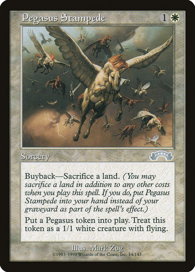 Pegasus Stampede [Exodus] | Card Citadel