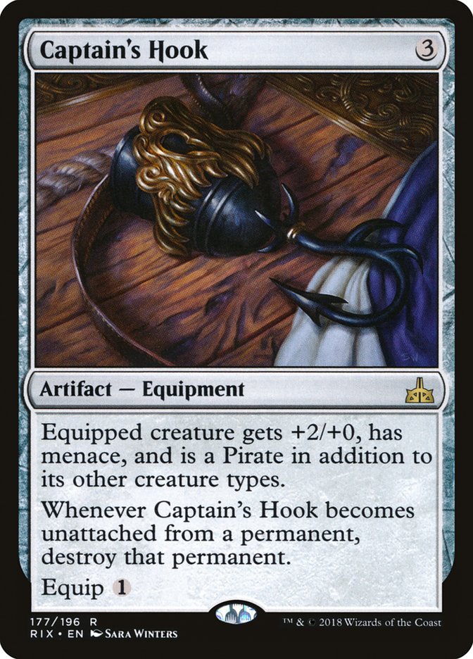 Captain's Hook [Rivals of Ixalan] | Card Citadel