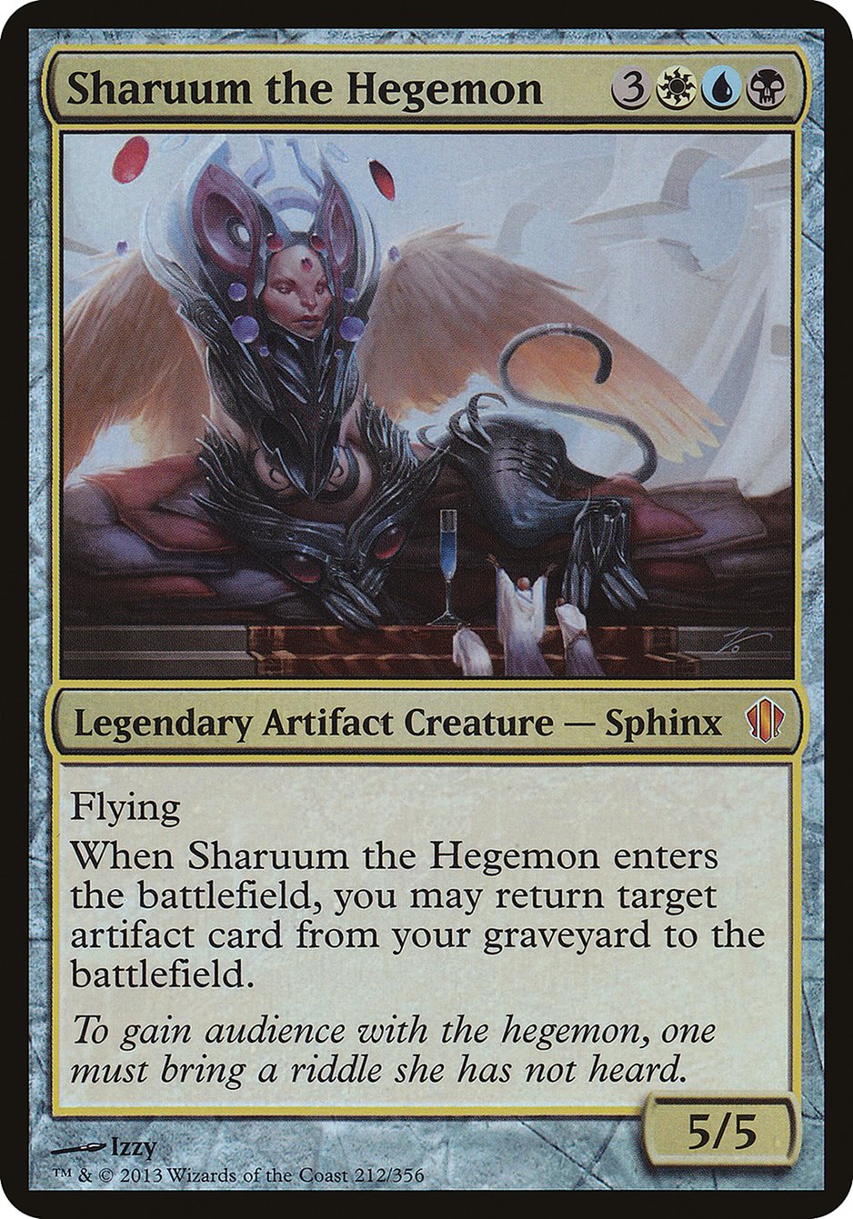 Sharuum the Hegemon (Commander 2013) [Commander 2013 Oversized] | Card Citadel