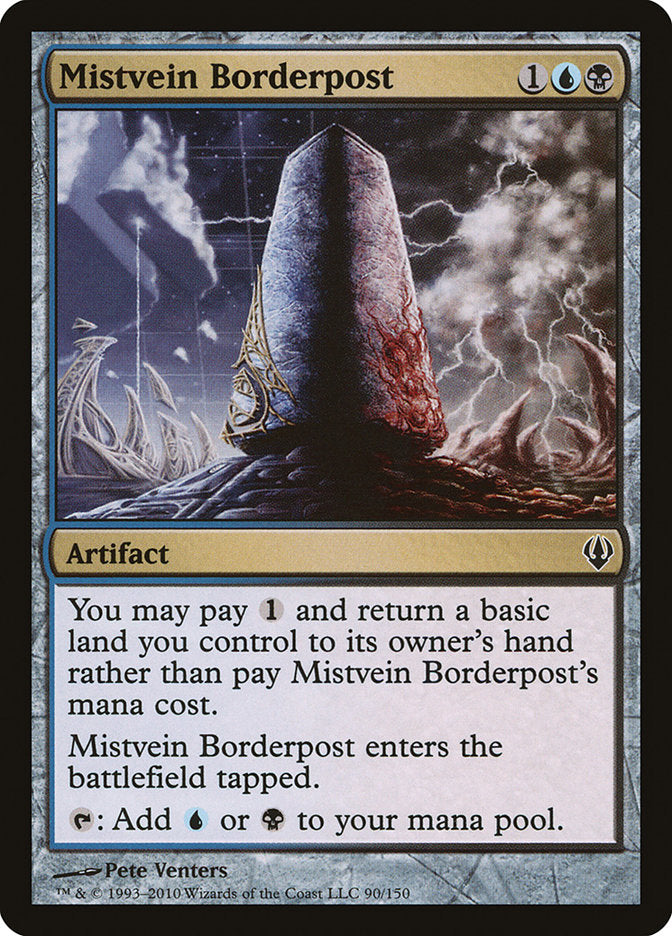 Mistvein Borderpost [Archenemy] | Card Citadel