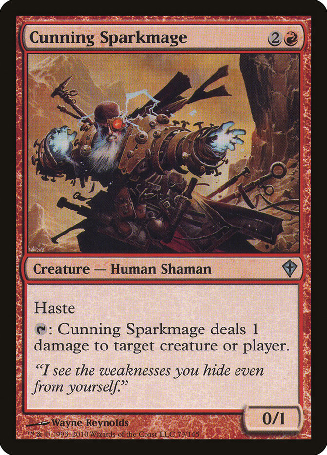 Cunning Sparkmage [Worldwake] | Card Citadel