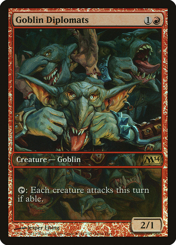 Goblin Diplomats [Magic 2014 Promos] | Card Citadel