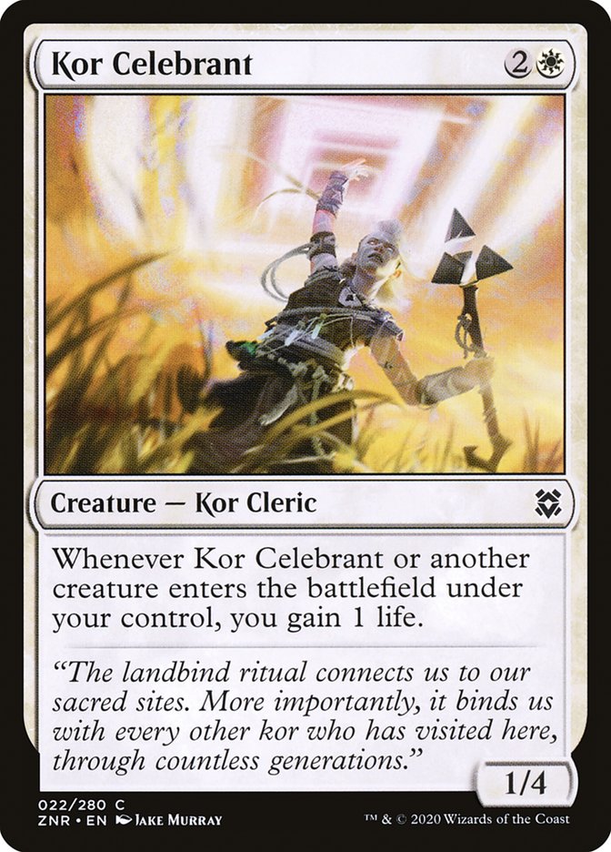 Kor Celebrant [Zendikar Rising] | Card Citadel