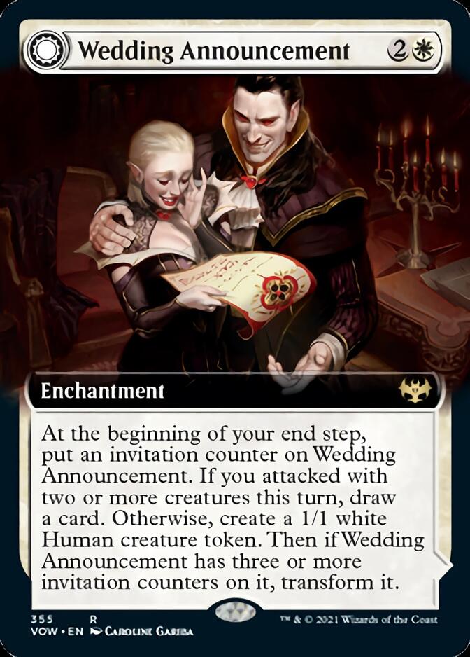 Wedding Announcement // Wedding Festivity (Extended) [Innistrad: Crimson Vow] | Card Citadel