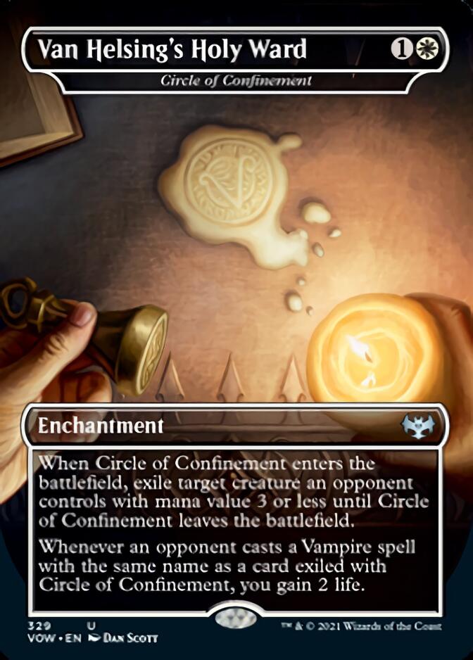 Circle of Confinement - Van Helsing's Holy Ward [Innistrad: Crimson Vow] | Card Citadel