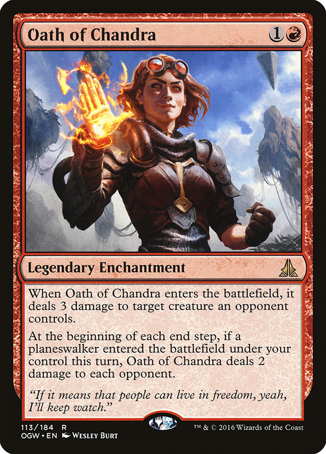 Oath of Chandra [Oath of the Gatewatch] | Card Citadel