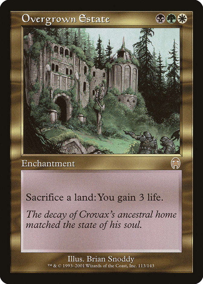 Overgrown Estate [Apocalypse] | Card Citadel