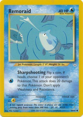 Remoraid (50/64) [Neo Revelation Unlimited] | Card Citadel