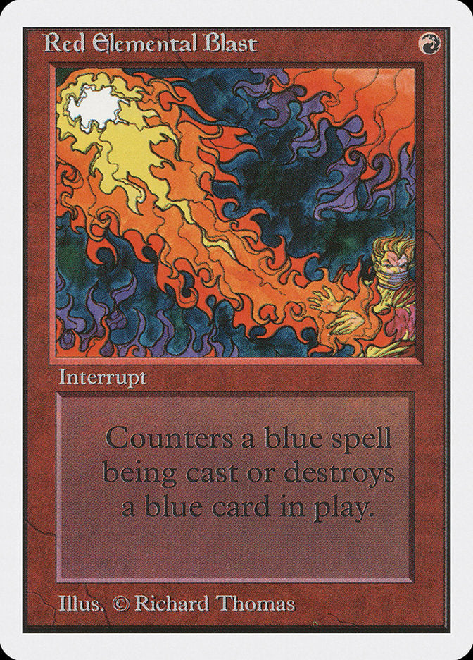 Red Elemental Blast [Unlimited Edition] | Card Citadel