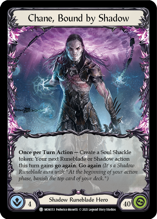 Chane, Bound by Shadow // Chane [MON153 // MON154] 1st Edition Normal | Card Citadel