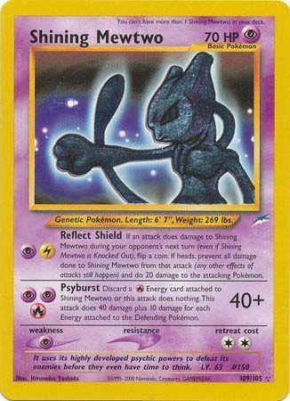 Shining Mewtwo (109/105) [Neo Destiny Unlimited] | Card Citadel