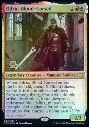 Odric, Blood-Cursed [Innistrad: Crimson Vow Prerelease Promos] | Card Citadel