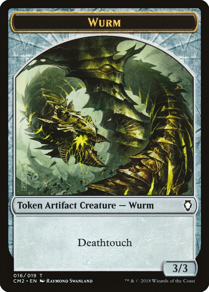 Wurm (Deathtouch) [Commander Anthology Volume II Tokens] | Card Citadel