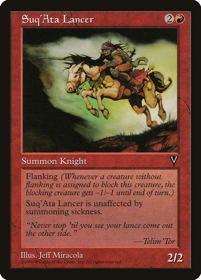 Suq'Ata Lancer [Visions] | Card Citadel