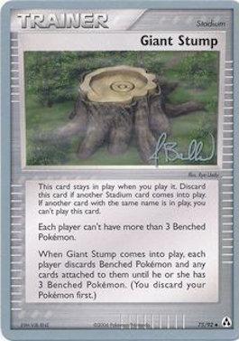 Giant Stump (75/92) (Eeveelutions - Jimmy Ballard) [World Championships 2006] | Card Citadel