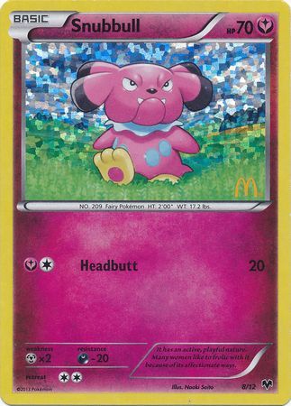 Snubbull (8/12) [McDonald's Promos: 2014 Collection] | Card Citadel