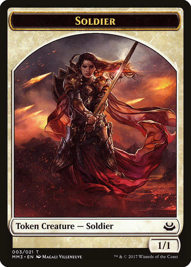 Soldier (003/021) [Modern Masters 2017 Tokens] | Card Citadel