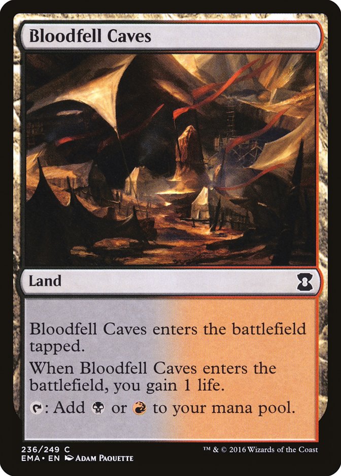 Bloodfell Caves [Eternal Masters] | Card Citadel