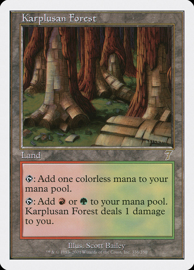 Karplusan Forest [Seventh Edition] | Card Citadel