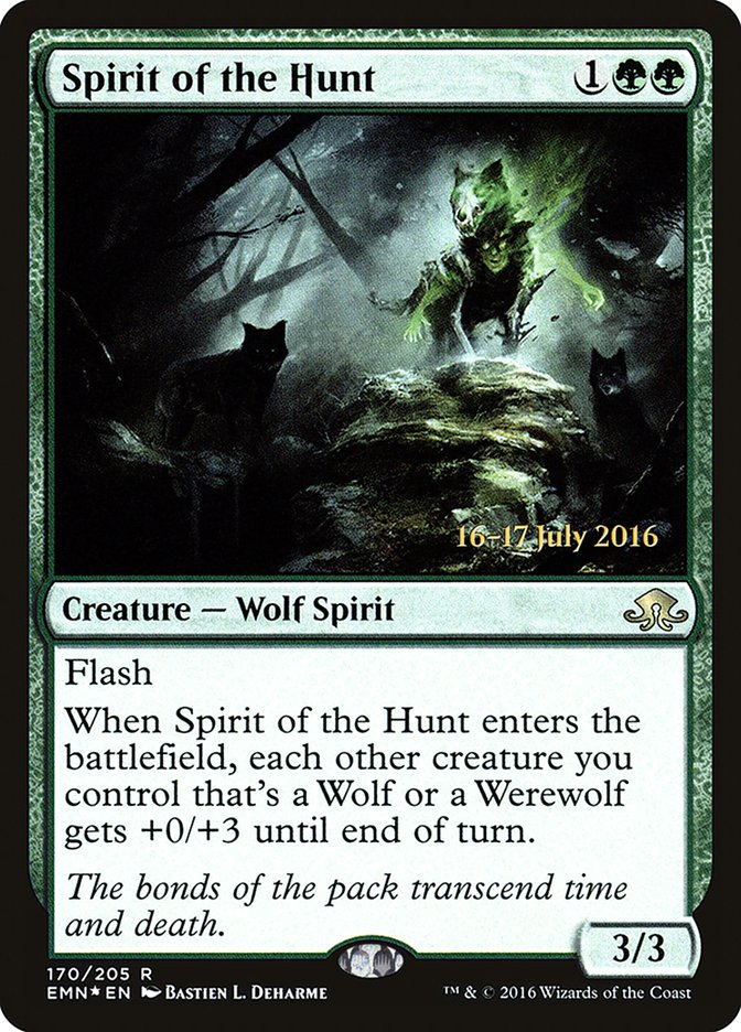 Spirit of the Hunt [Eldritch Moon Promos] | Card Citadel