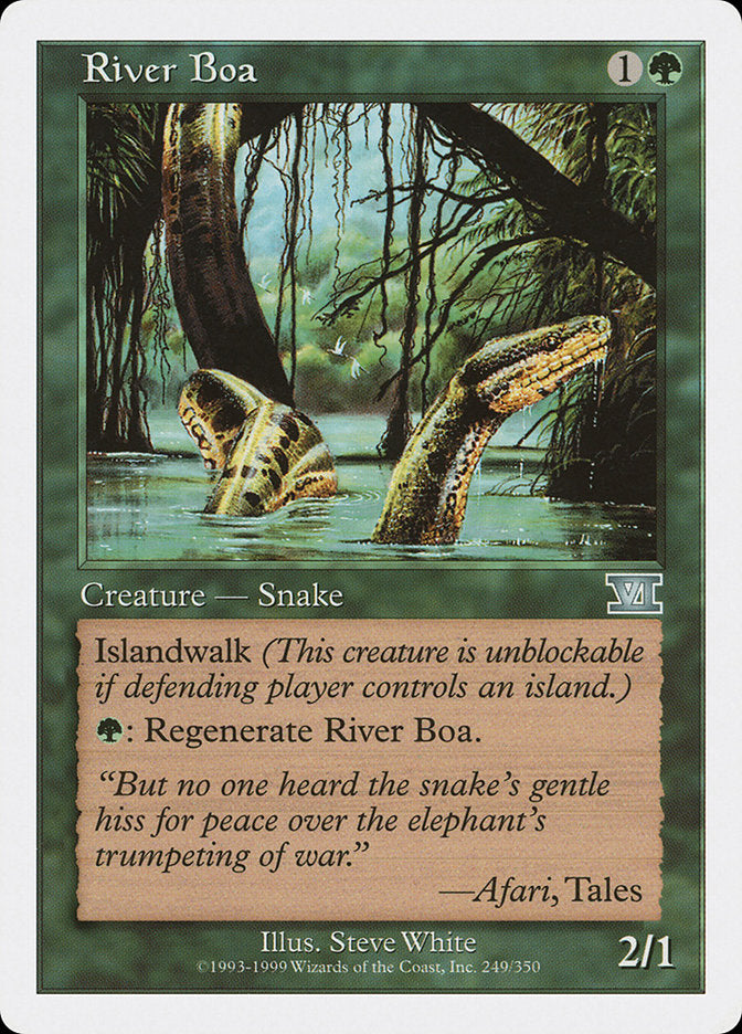 River Boa [Classic Sixth Edition] | Card Citadel